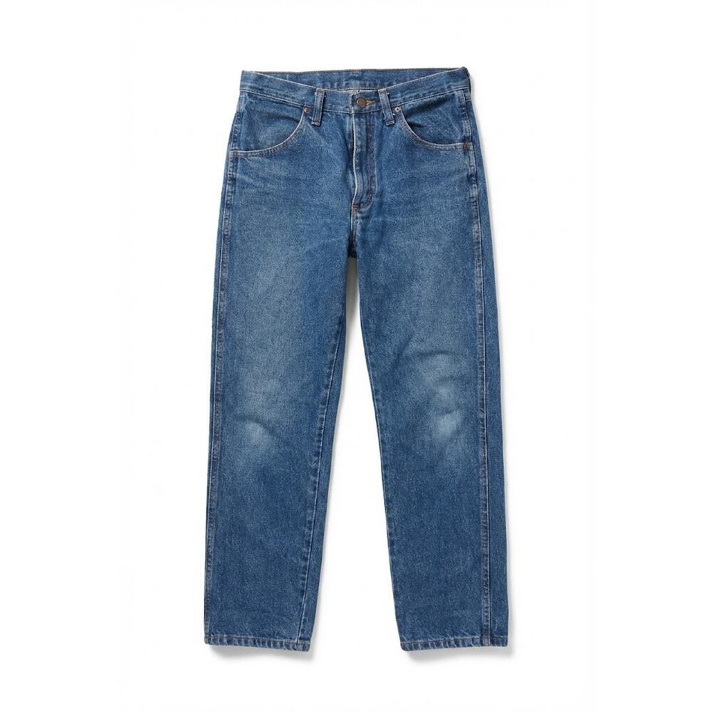 Rustler Men's Regular Fit Jeans Straight Leg Medium Wash Blue Size 30x32